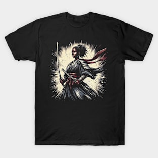 Afro Samurai Girl T-Shirt